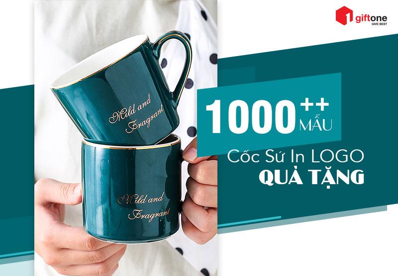 cốc sứ in logo