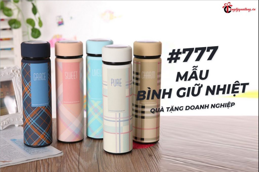 777# Mẫu bình giữ nhiệt quà tặng 27 Mẫu bình giữ nhiệt quà tặng