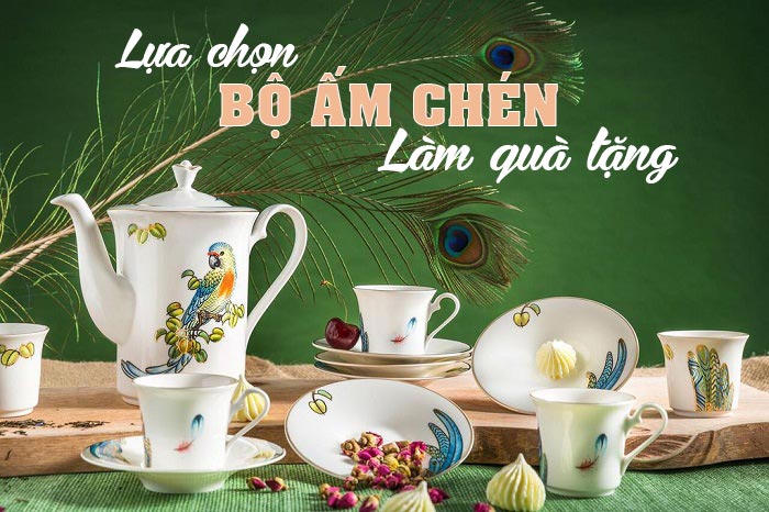 ấm chén quà tặng
